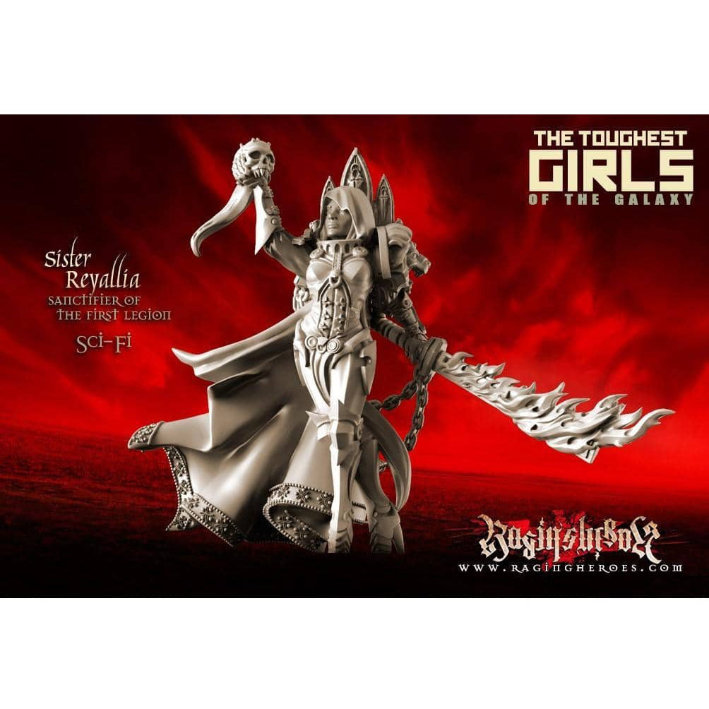 Reyallia, Sanctifier of the First Legion (Sisters – SF) - Raging Heroes