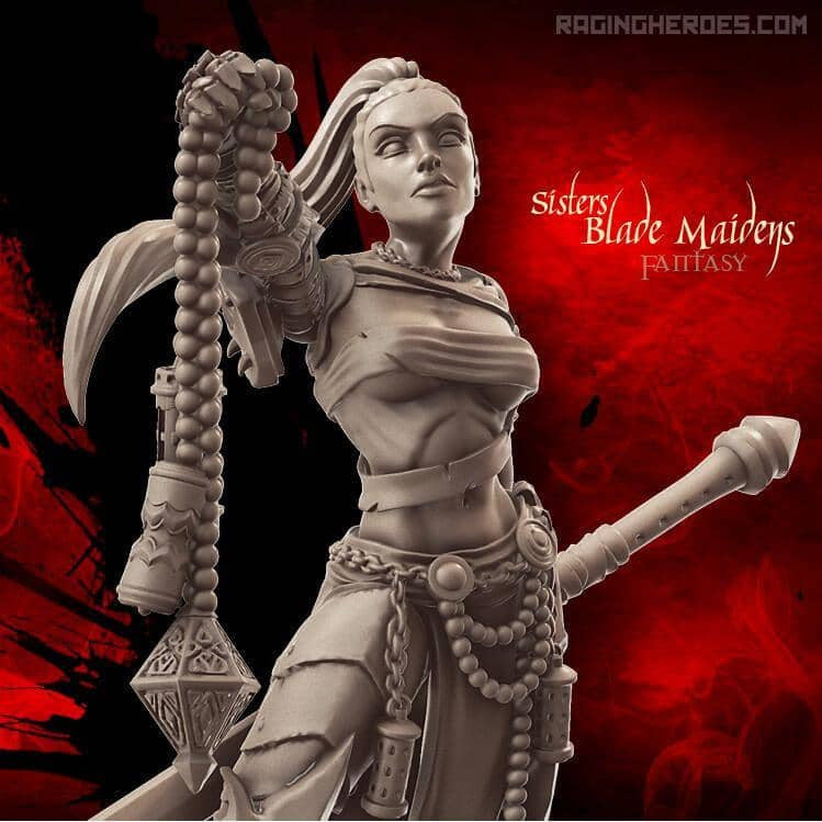 Blade Maidens - Command Group (SotO - F) - Raging Heroes