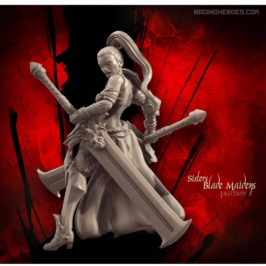 Blade Maidens - Command Group (SotO - F) - Raging Heroes