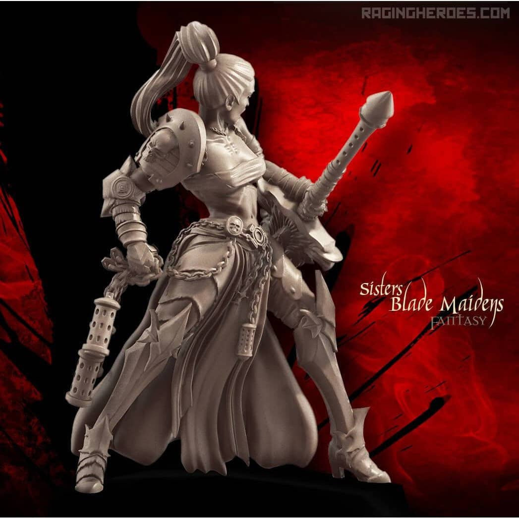 Blade Maidens - Command Group (SotO - F) - Raging Heroes