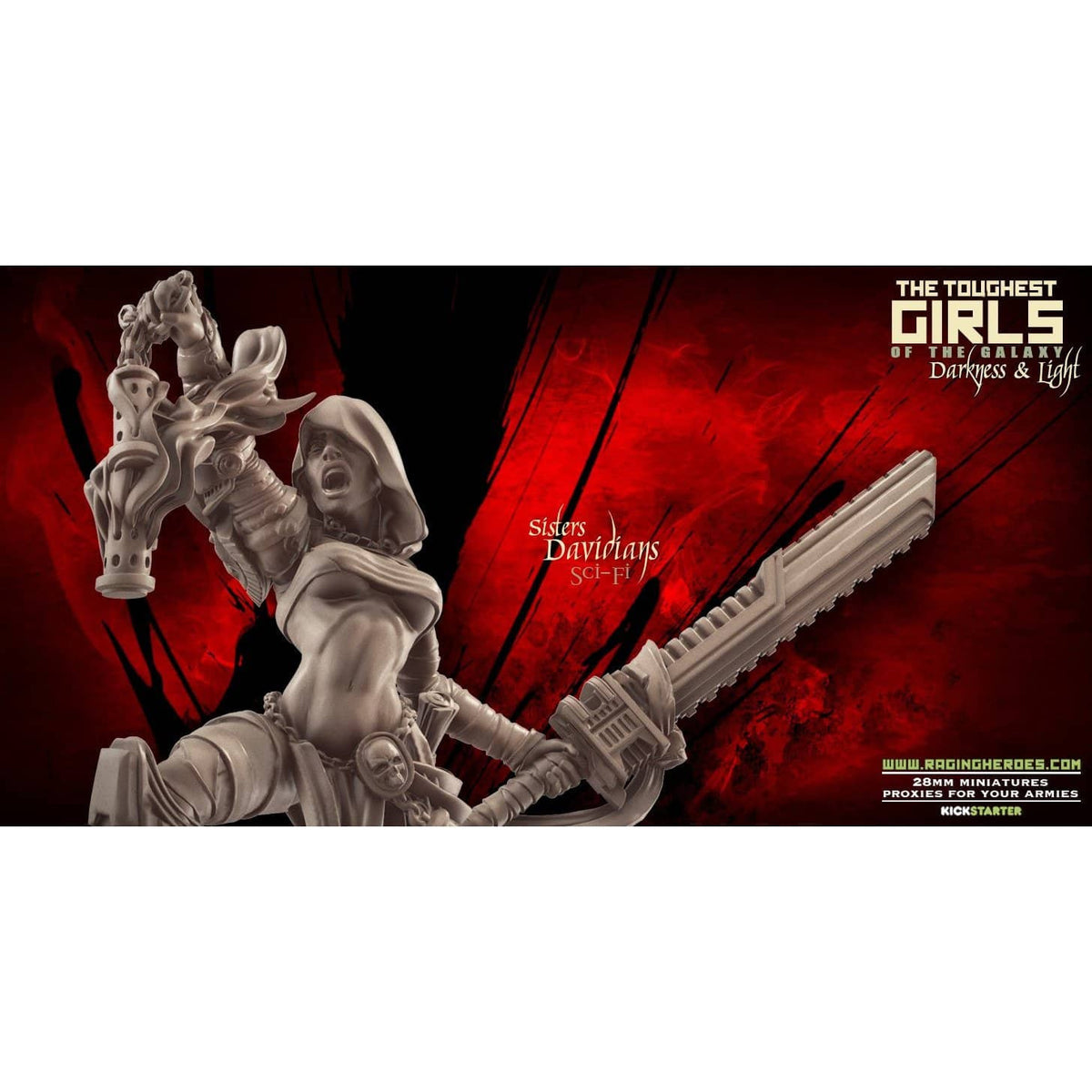 Davidians Pack - Command + Troop (SoEM - SF) - Raging Heroes