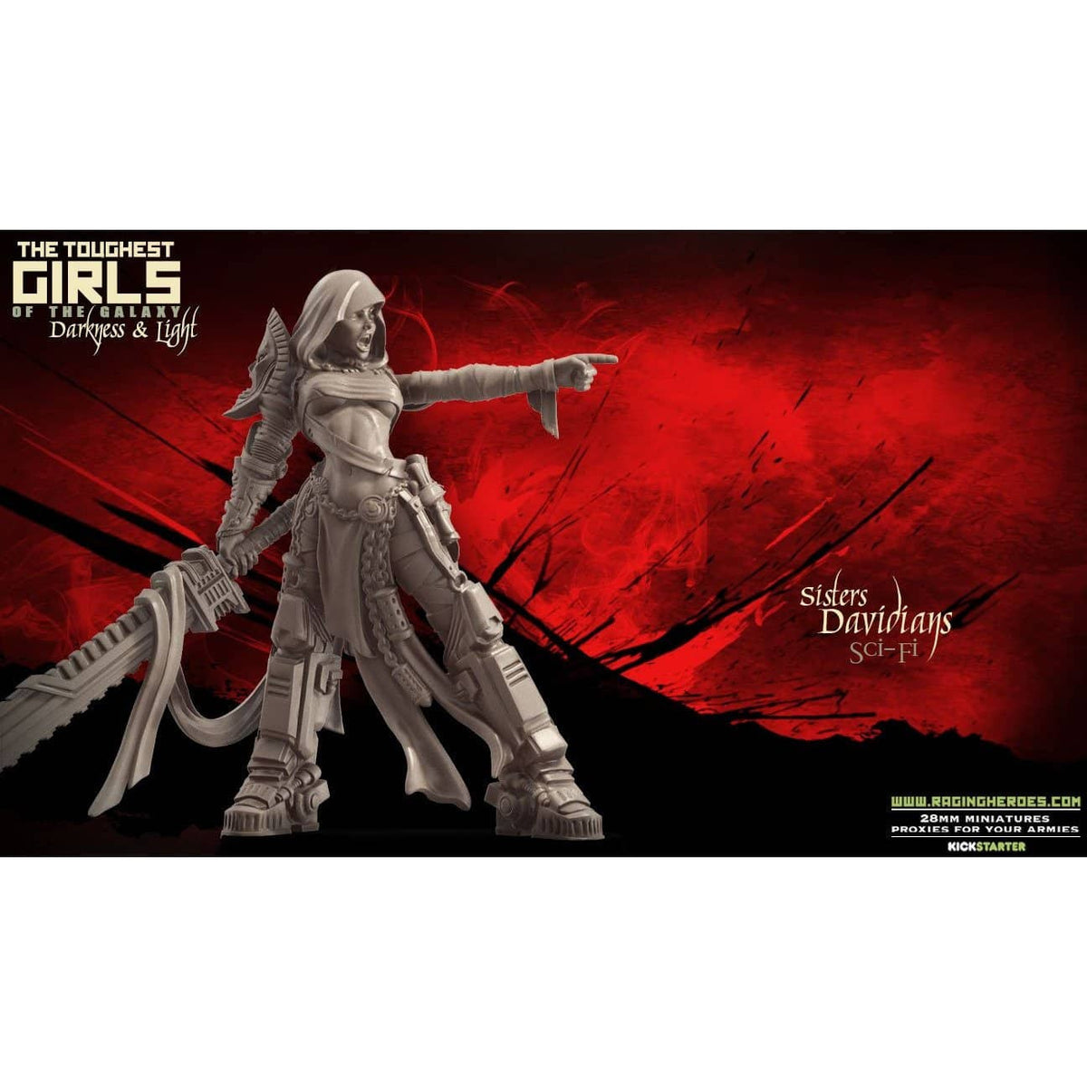 Davidians Pack - Command + Troop (SoEM - SF) - Raging Heroes