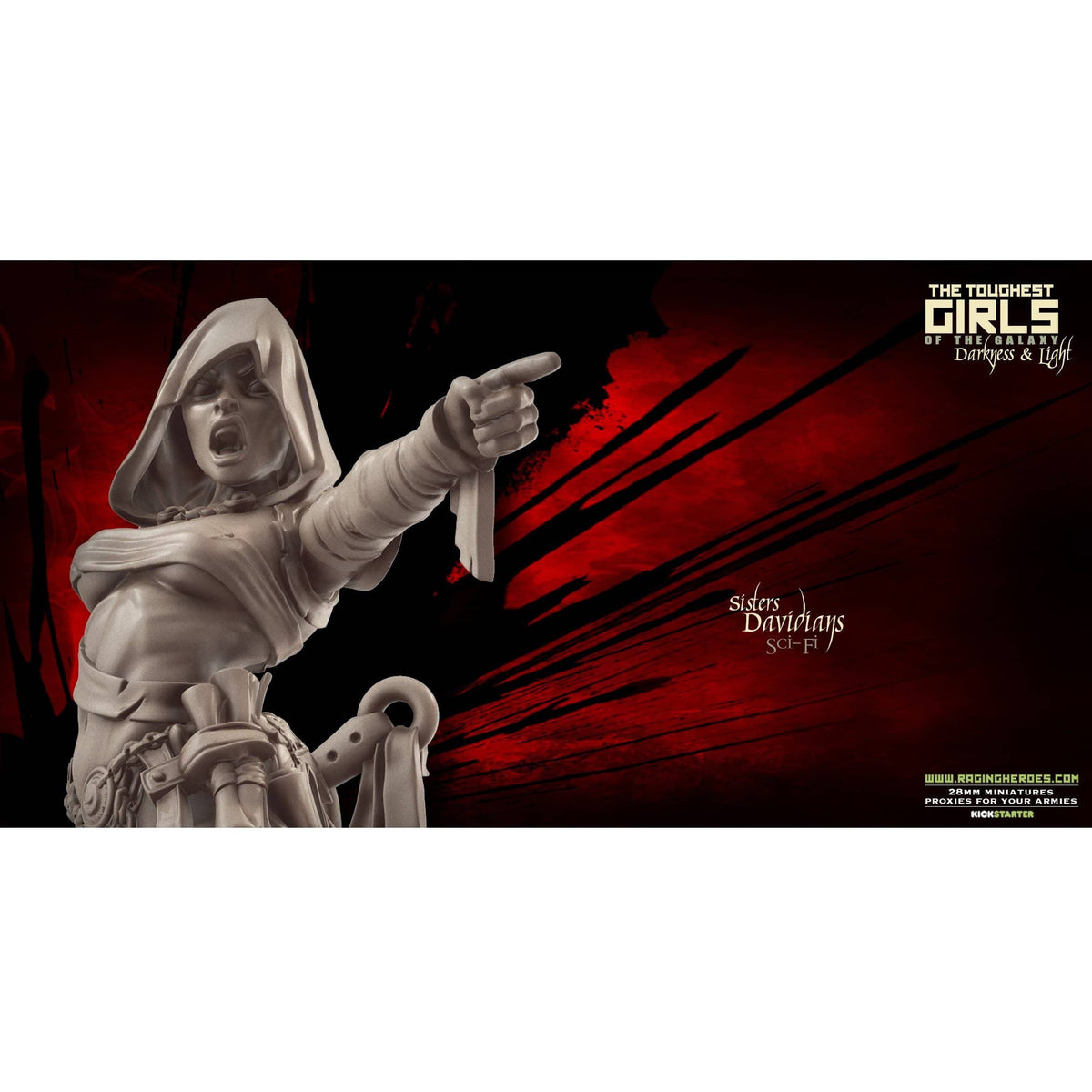 Davidians Pack - Command + Troop (SoEM - SF) - Raging Heroes