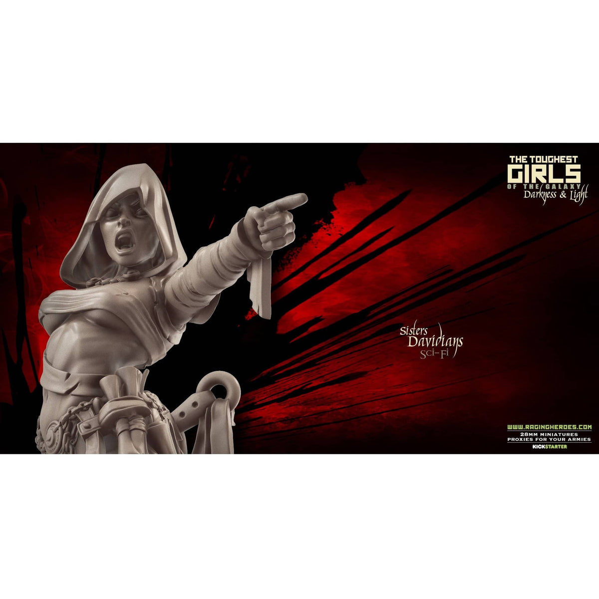 Sci-Fi Crusaders STRIKE Force (Sisters - SF) - Raging Heroes