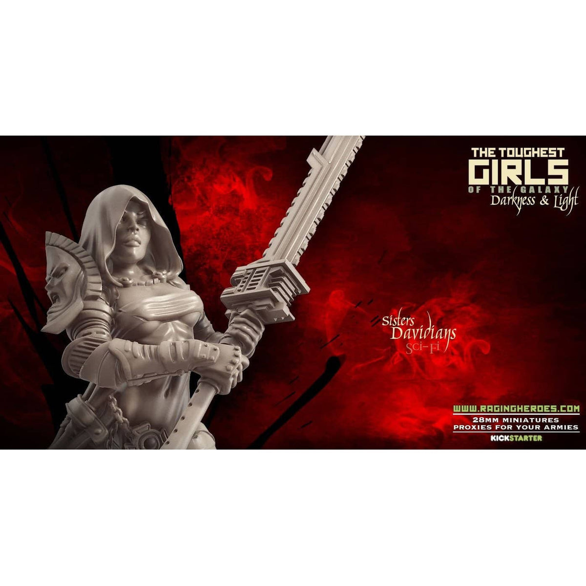 Davidians Pack - Command + Troop (SoEM - SF) - Raging Heroes