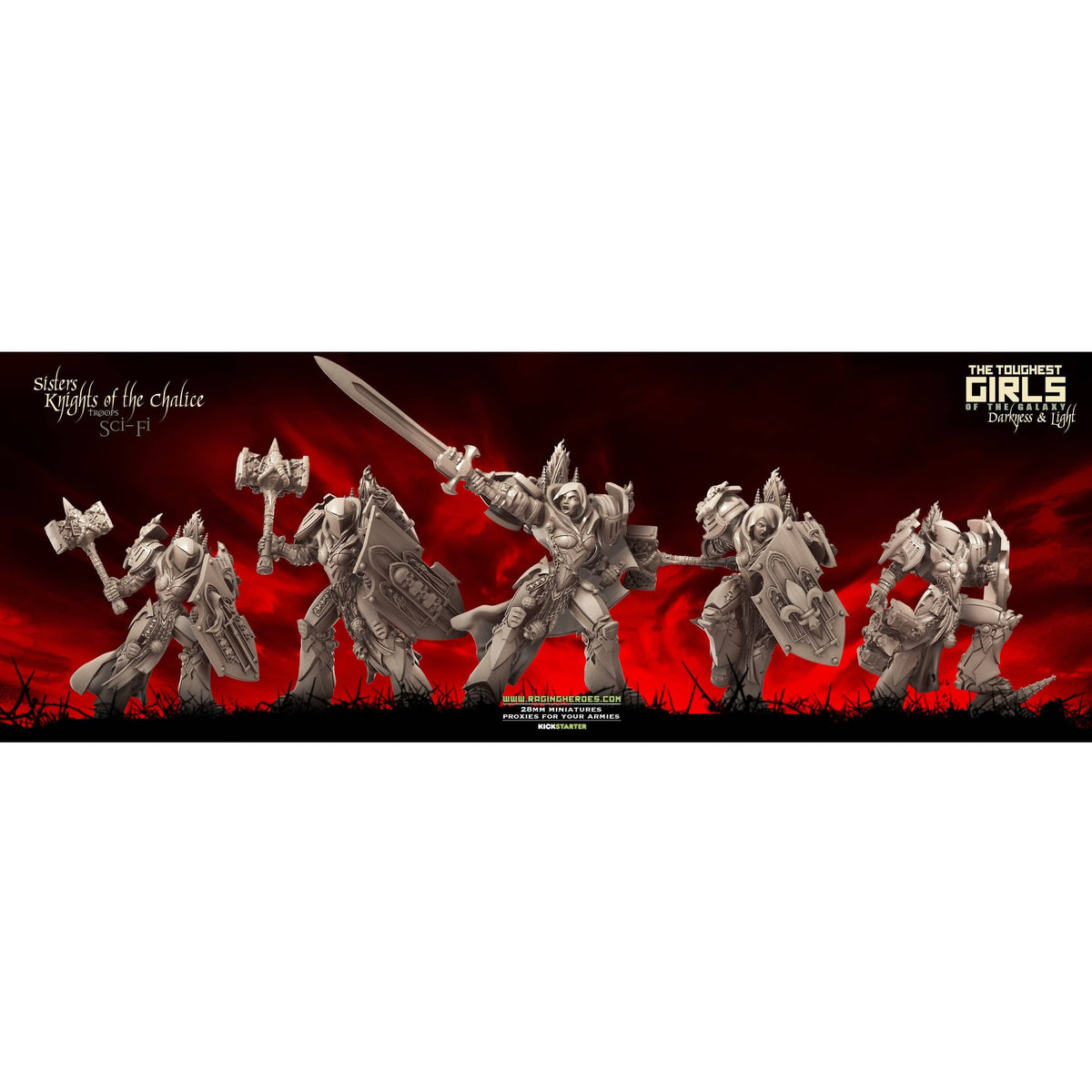 Knights of the Chalice PACK (SoEM - SF) - Raging Heroes