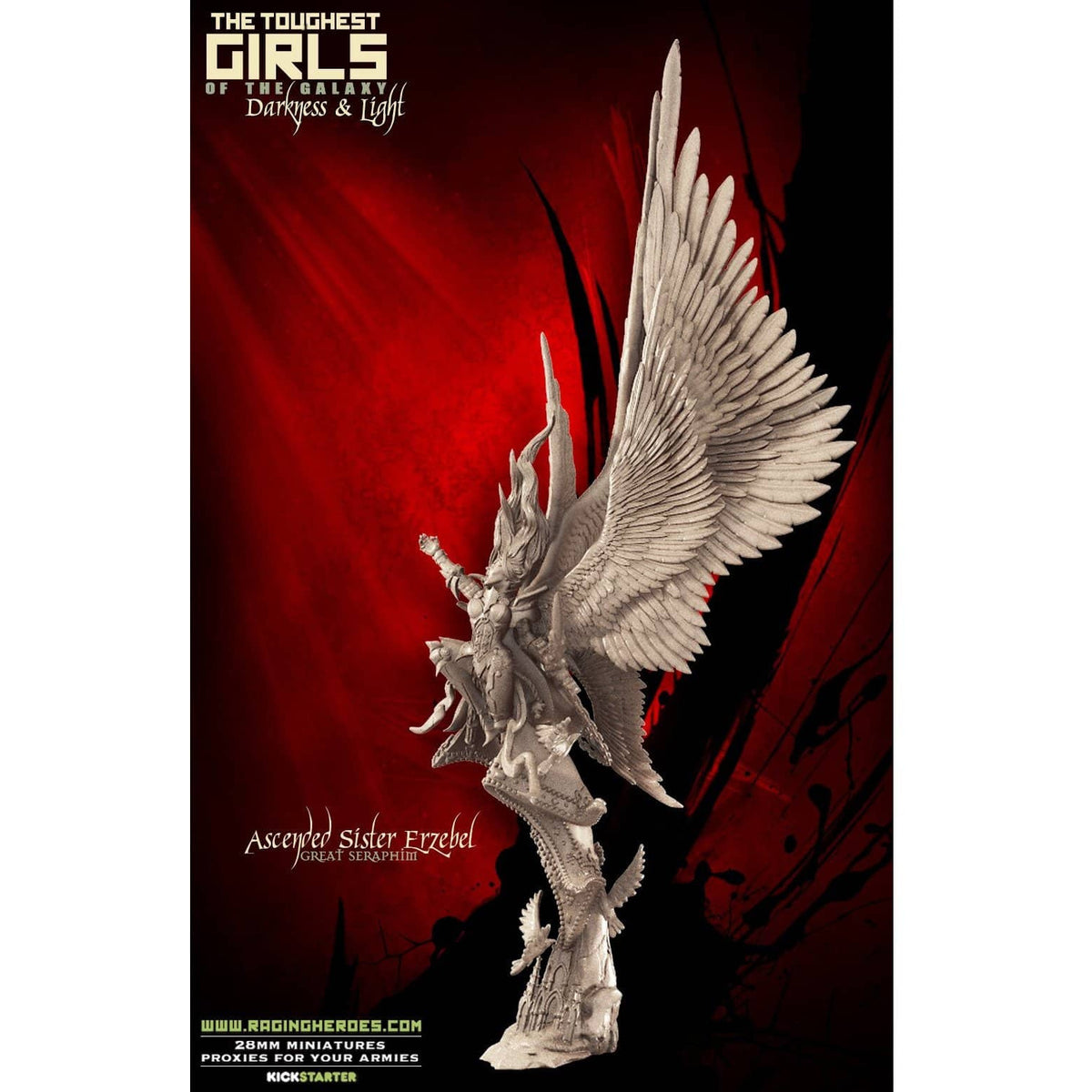 Erzebel, Ascended Sister, Great Seraphim (Sisters - F/SF) - Raging Heroes