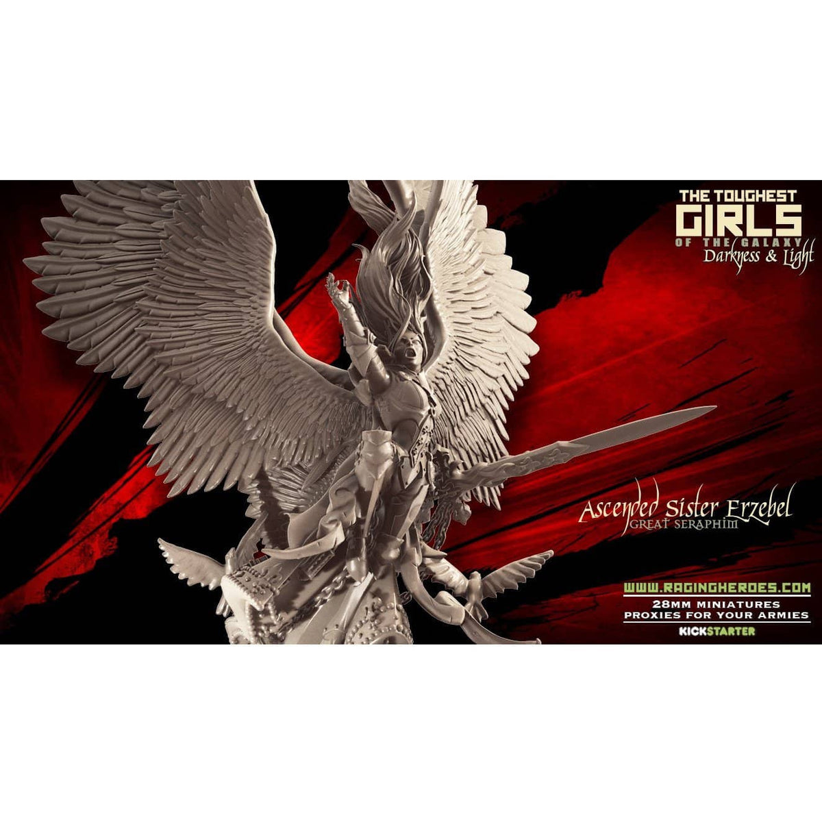 Erzebel-UNPUBLISHEDMay 14 2019, Ascended Sister, Great Seraphim (Sisters - F/SF) - Raging Heroes