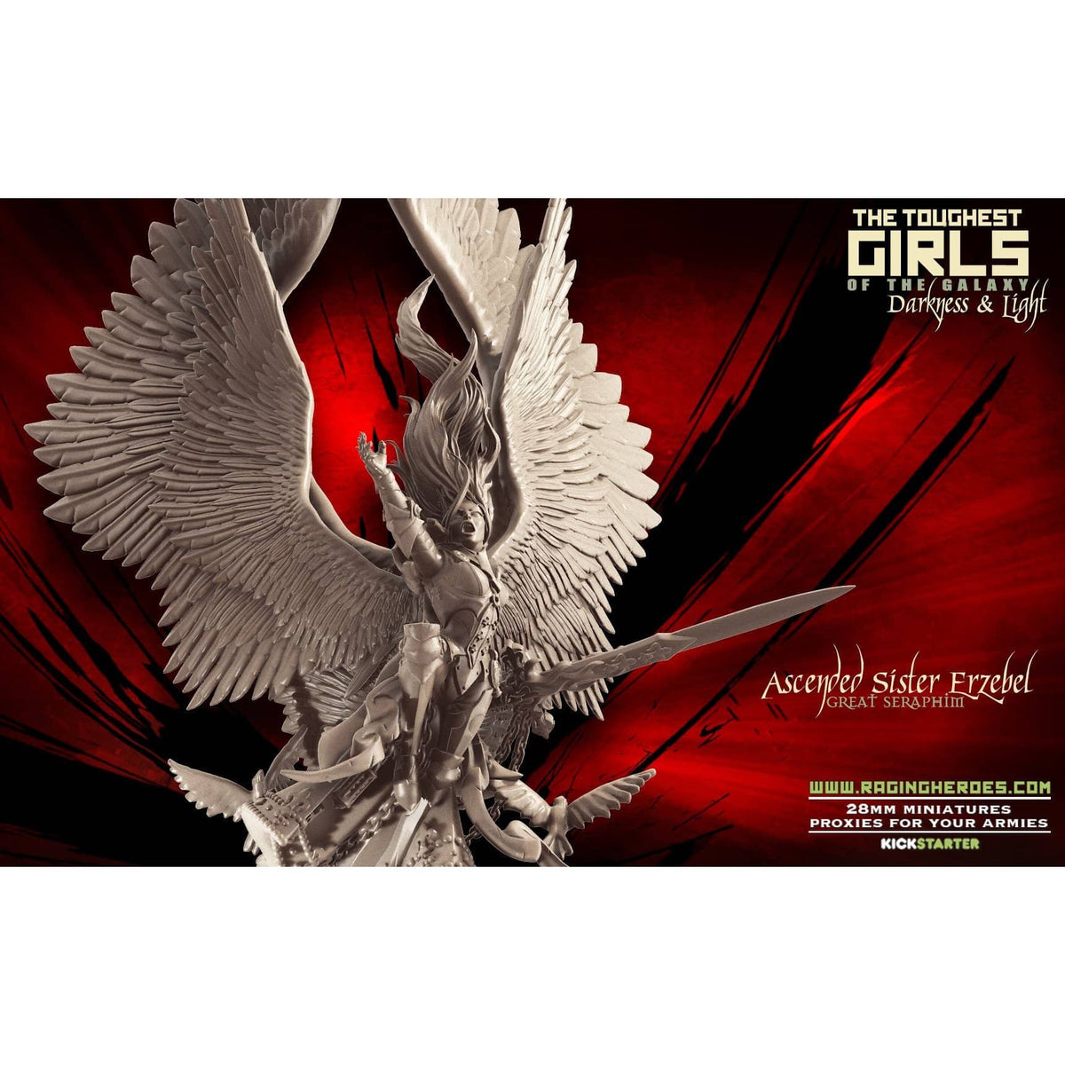 Exclusive Sisters SCI-FI multipack with Erzebel - Raging Heroes