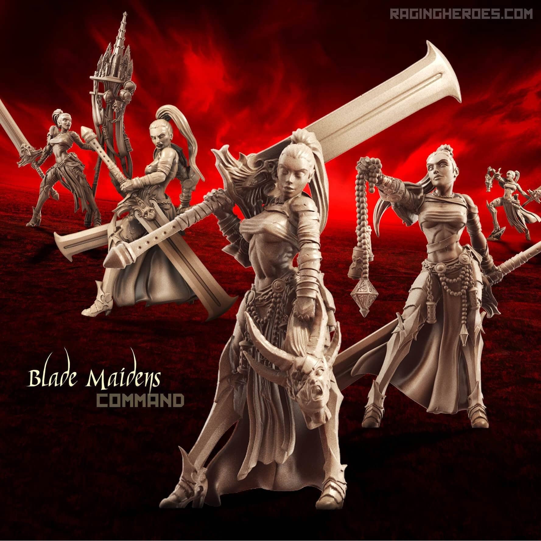 Blade Maidens - Grupo de comando (Soto - F)