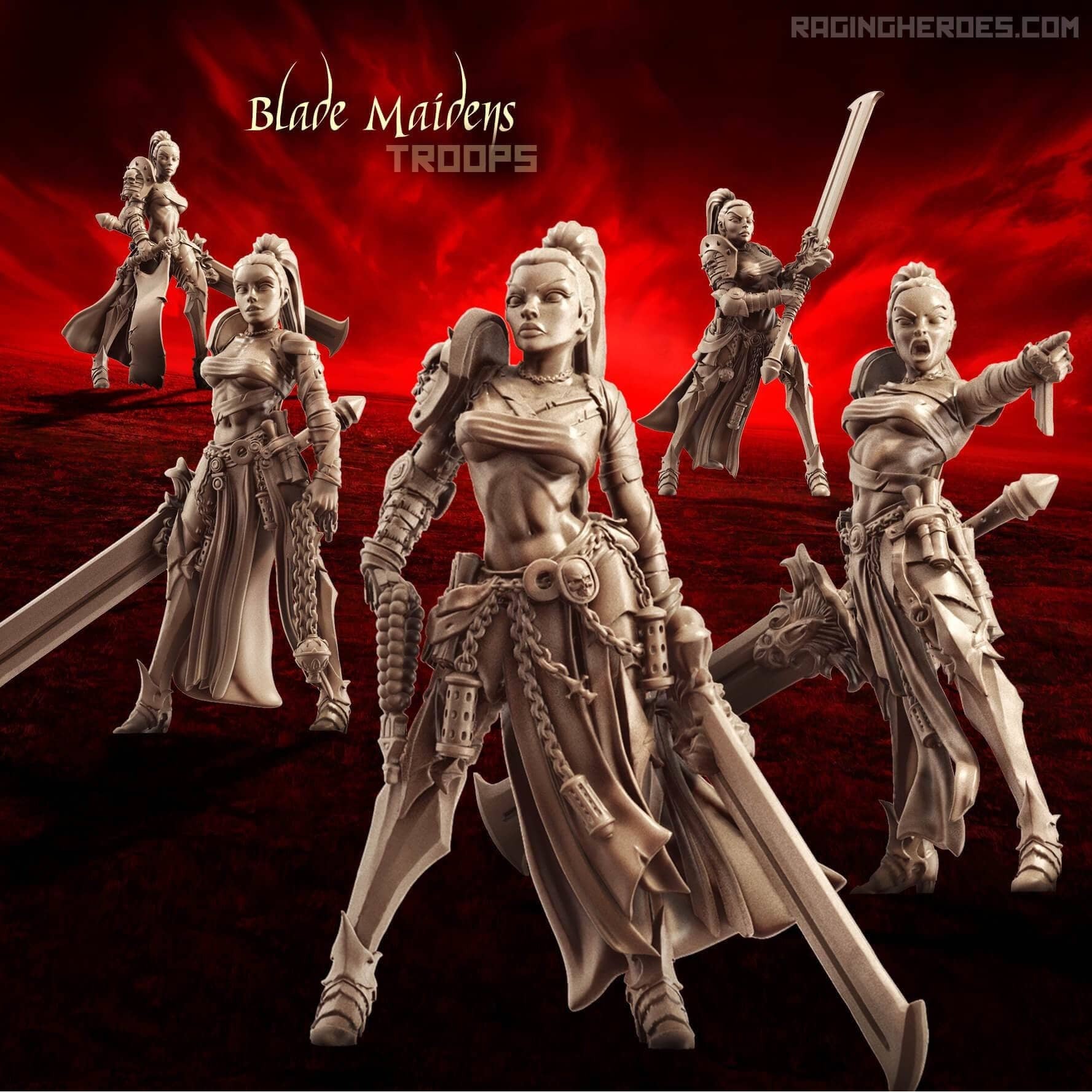 Blade Maidens - Tropas (Soto - F)