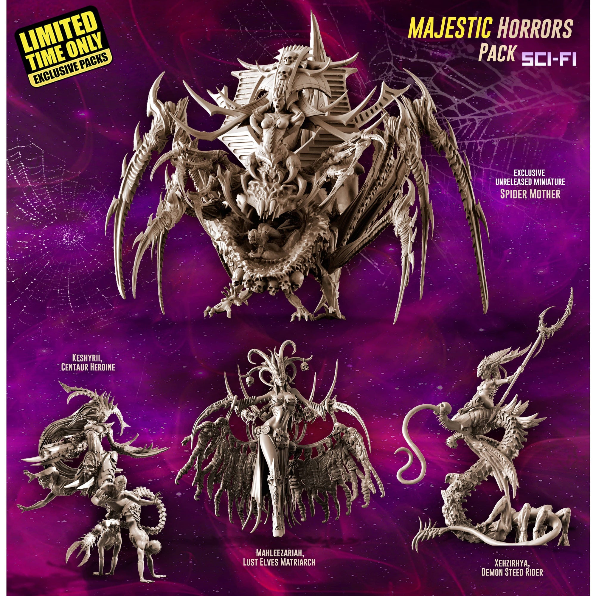 Pack exclusiv Majestic Horrors (LE - Sci -Fi)