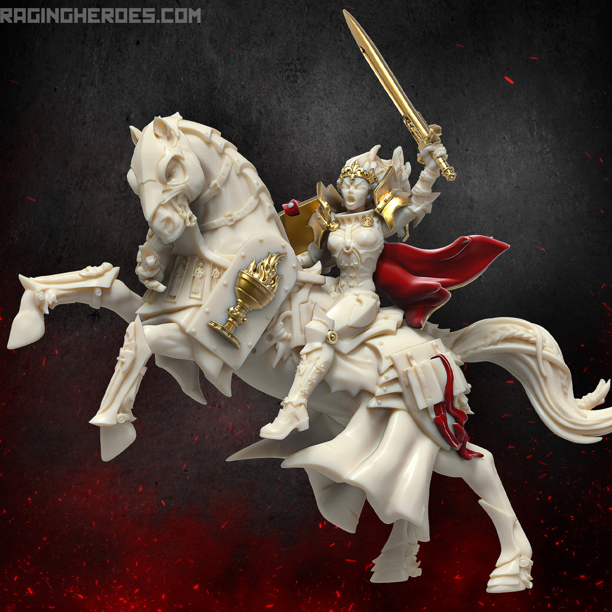 Sacred Lancers - Command (Sisters - F) - Raging Heroes