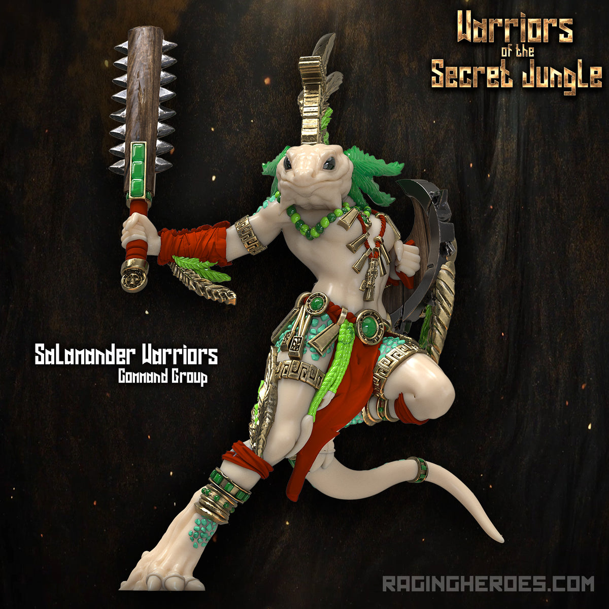 Salamander Warriors, Command Group (WSJ - F) - Raging Heroes