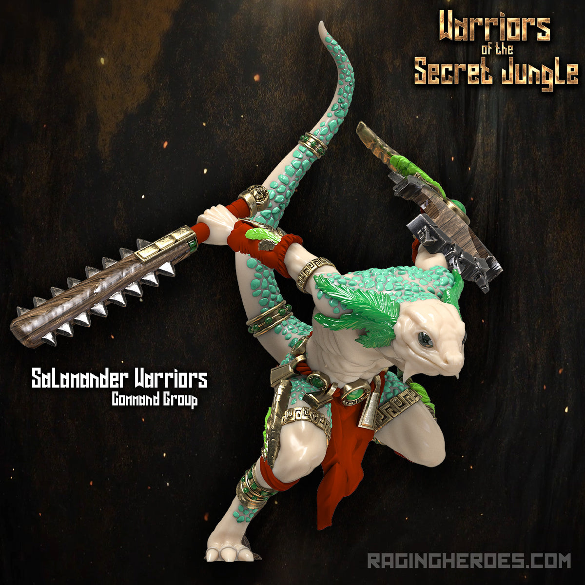 Salamander Warriors, Command Group (WSJ - F) - Raging Heroes