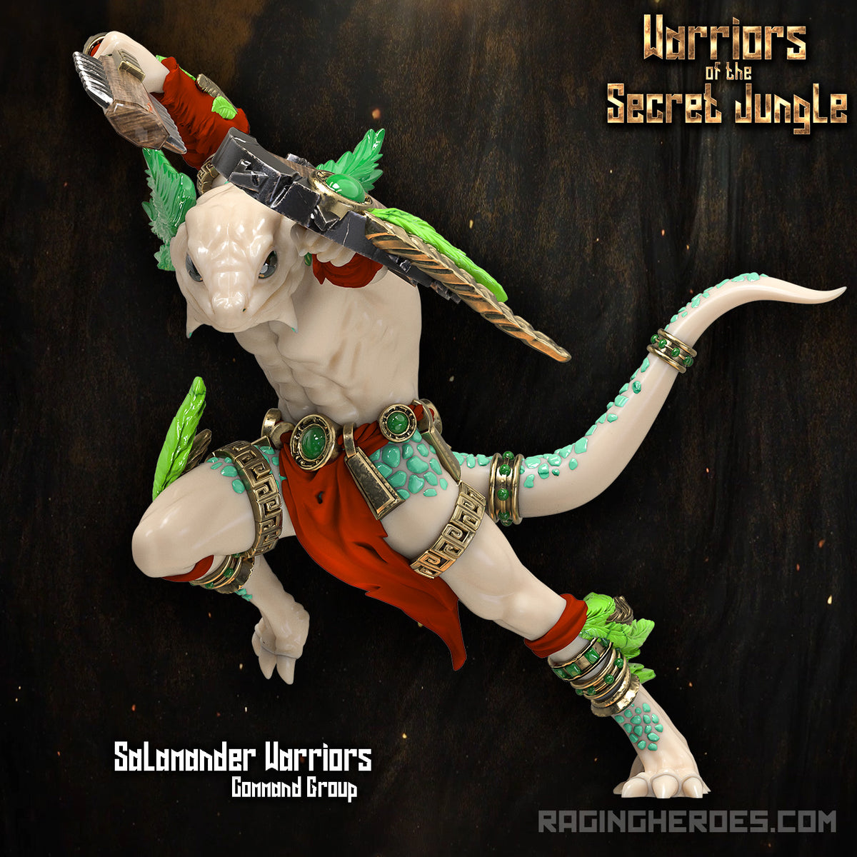 Salamander Warriors, Command + Troops Pack (WSJ - F) - Raging Heroes