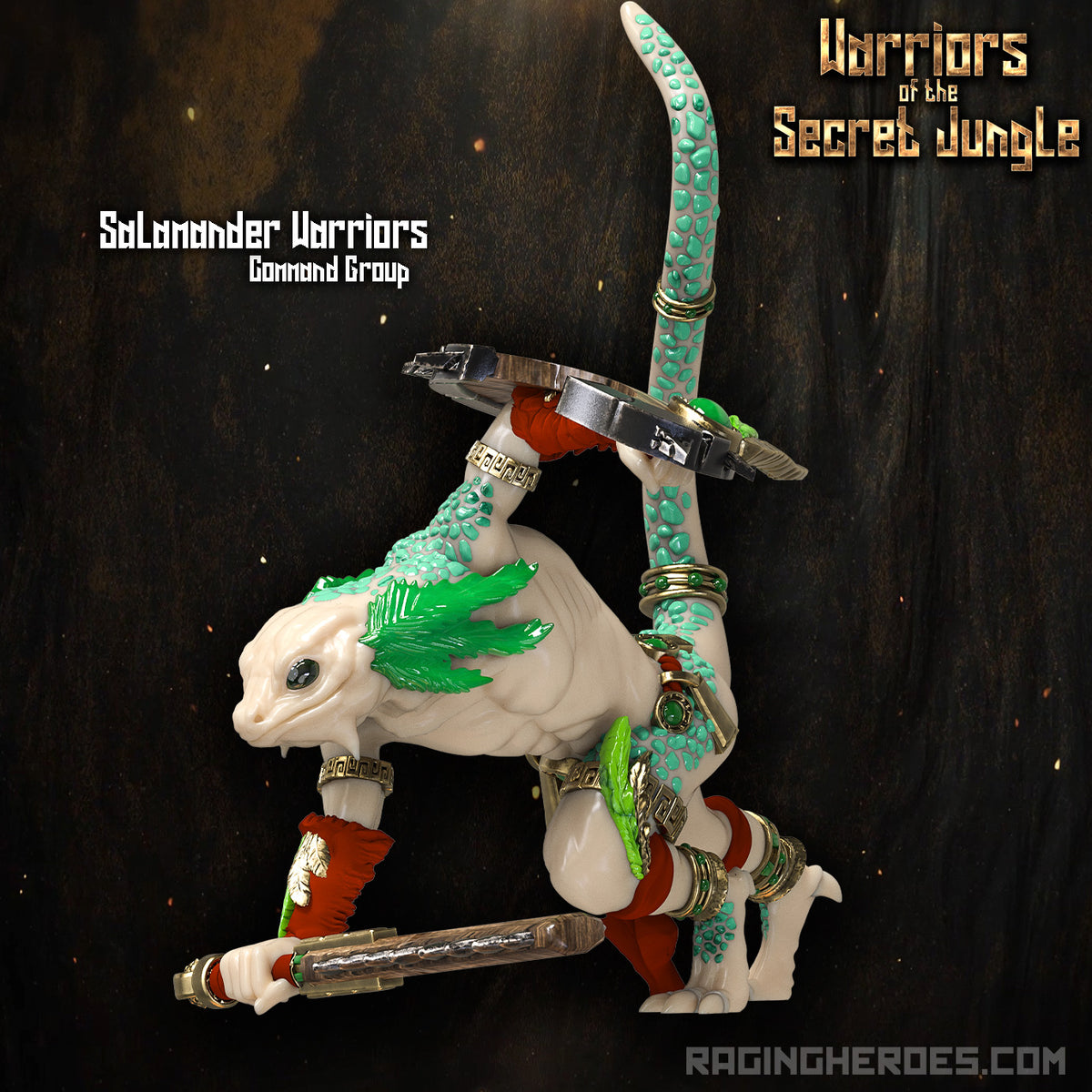 Salamander Warriors, Command + Troops Pack (WSJ - F) - Raging Heroes