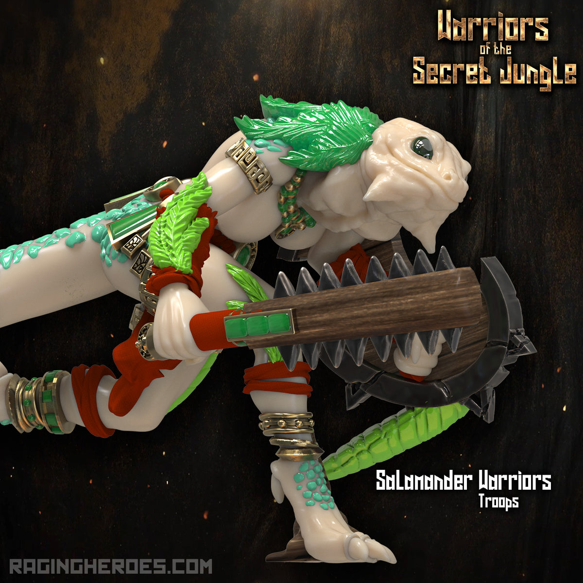 Salamander Warriors, Command + Troops Pack (WSJ - F) - Raging Heroes