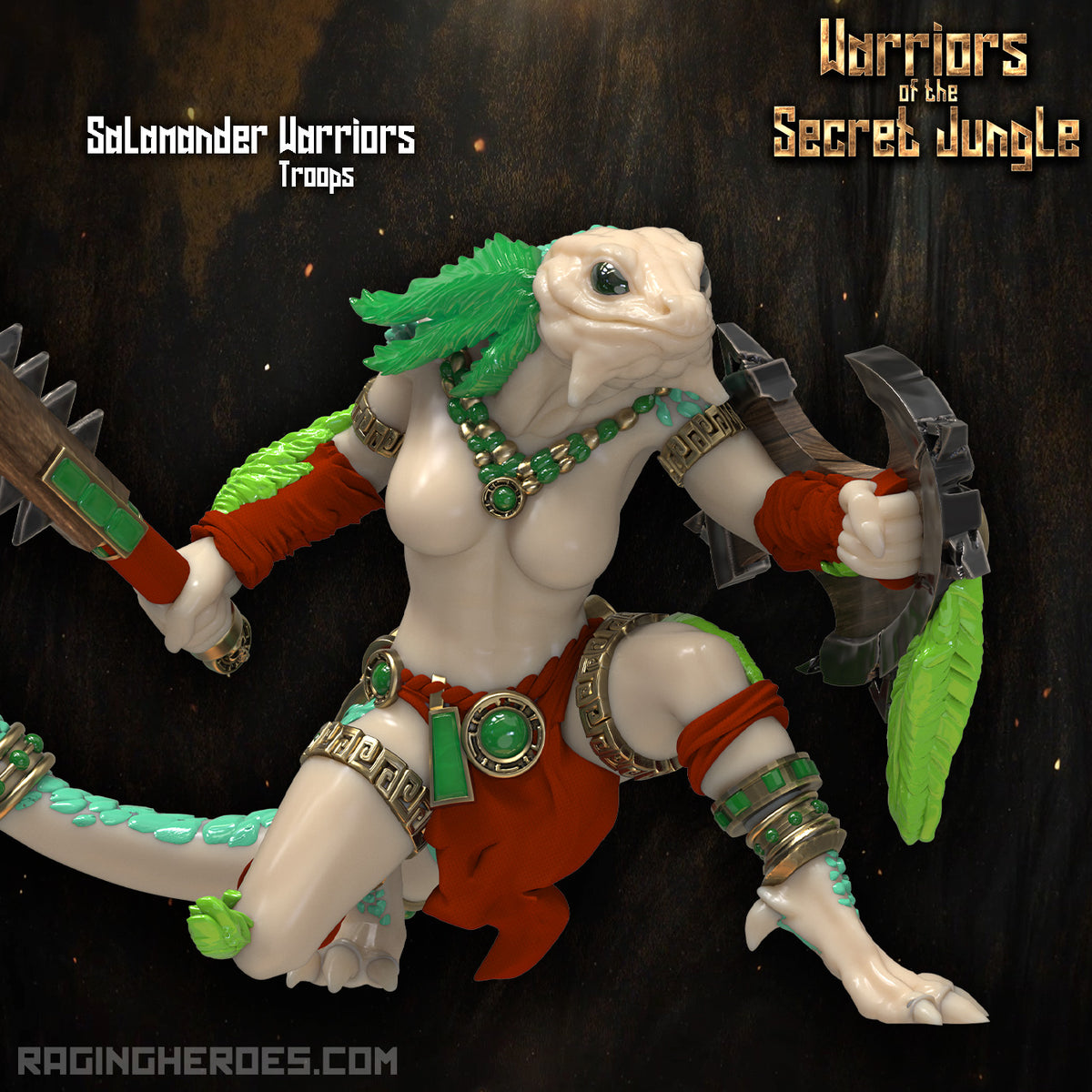Salamander Warriors, Troops Pack (WSJ - F) - Raging Heroes