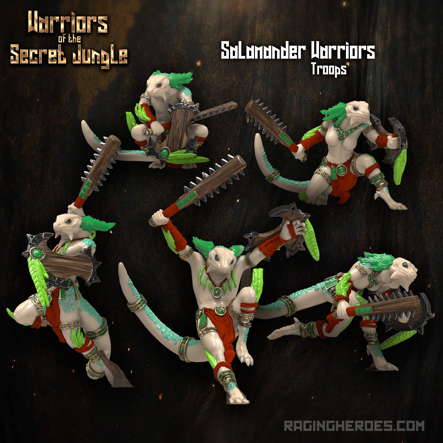 Guerreiros de Salamandra, Tropas Pack (WSJ - F)