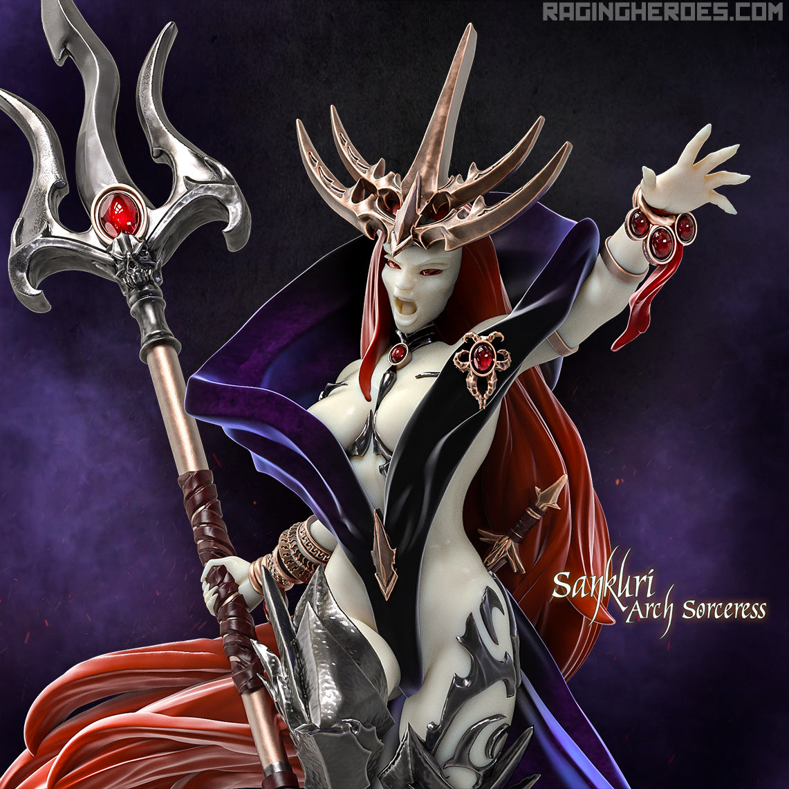 Sankuri, Arch Sorceress (DE - F) - Raging Heroes