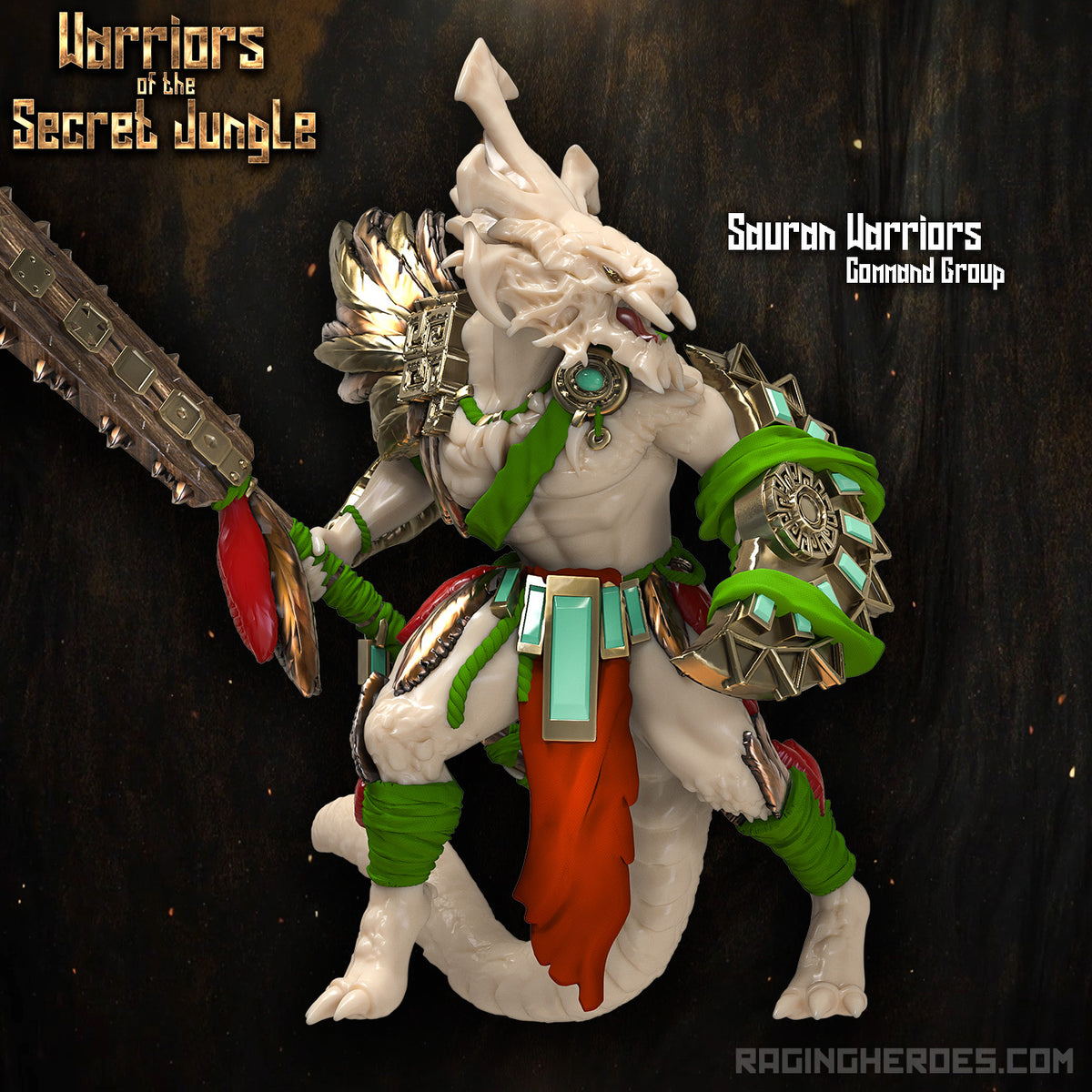 Sauran Warriors, Command + Troops Pack (WSJ - F) - Raging Heroes