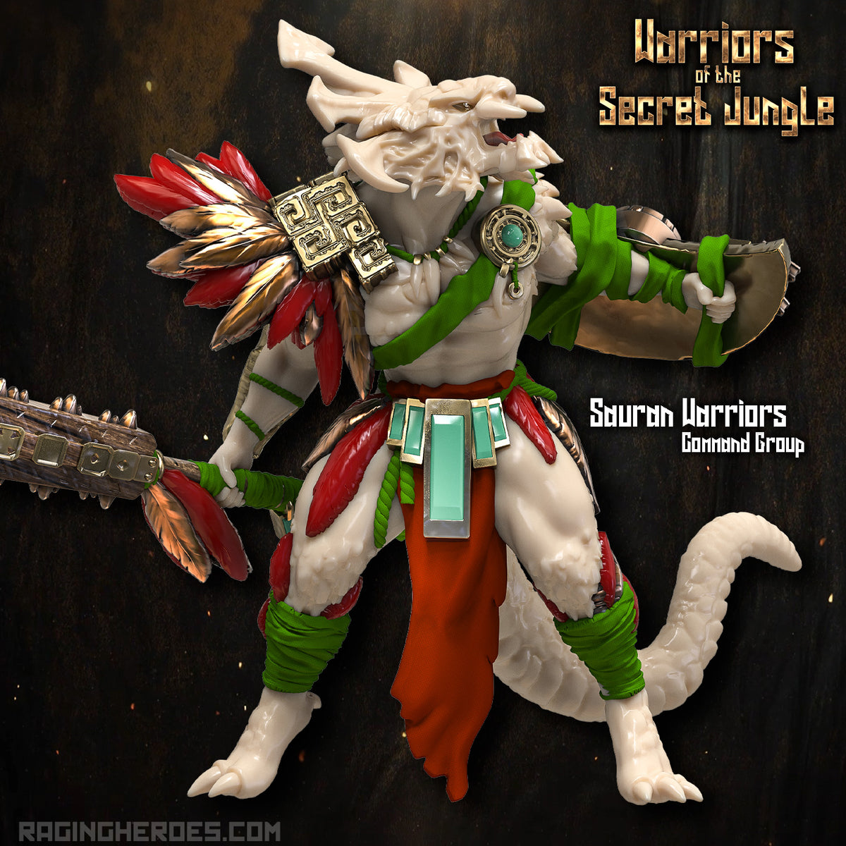 Sauran Warriors, Command + Troops Pack (WSJ - F) - Raging Heroes