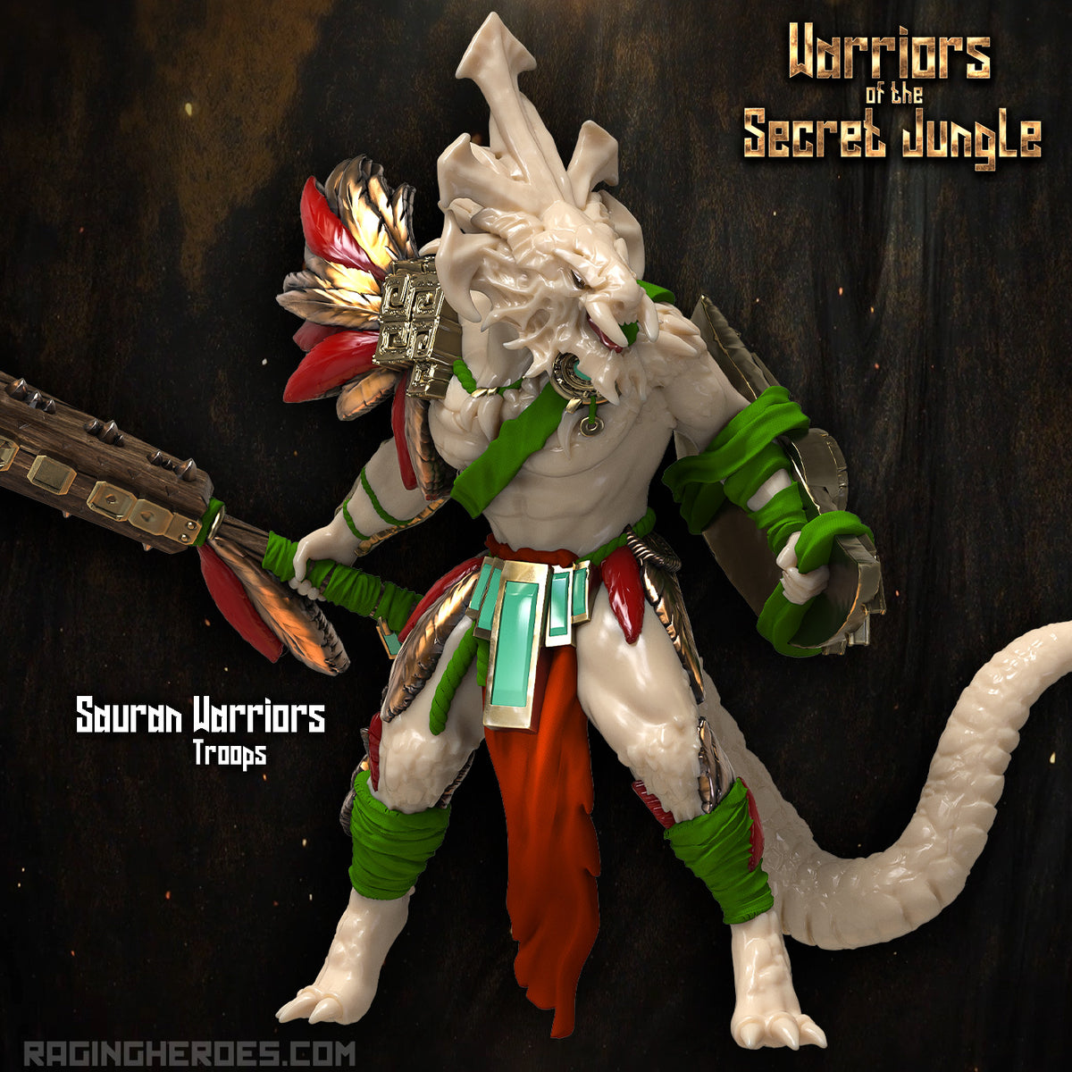 Sauran Warriors, Troops (WSJ - F) - Raging Heroes