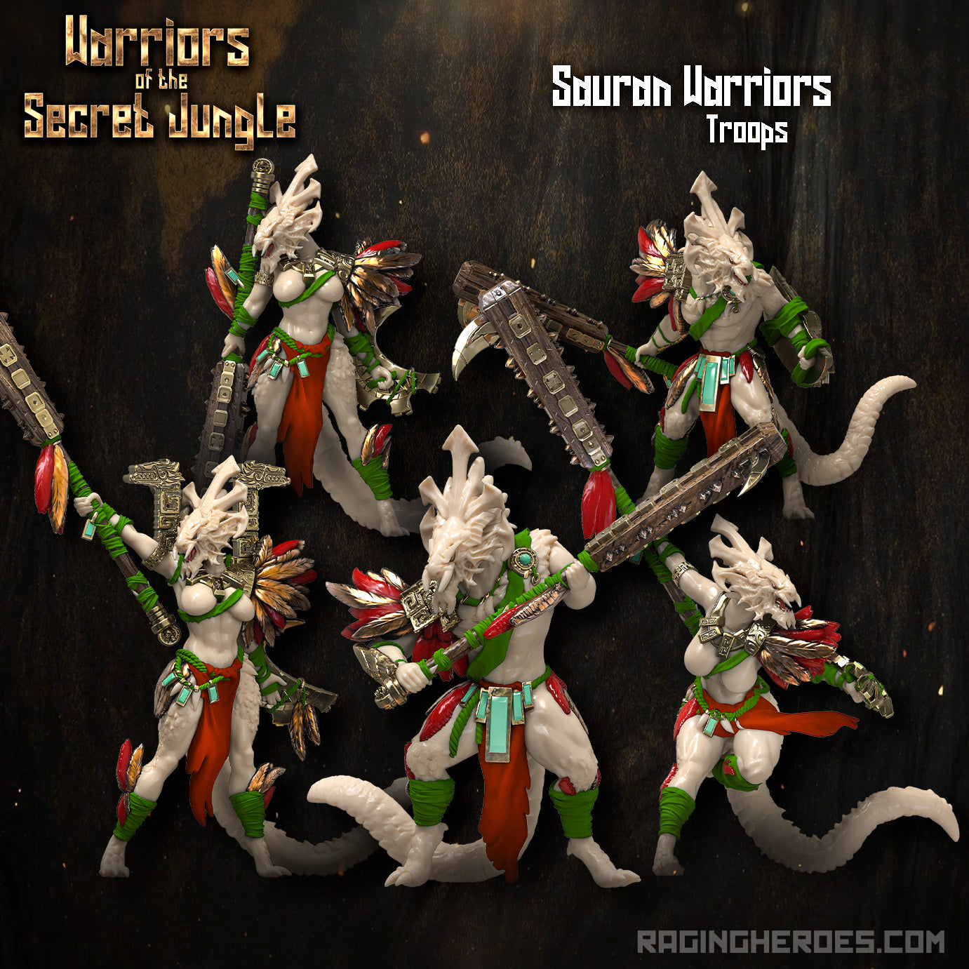 Sauran Warriors, żołnierze (WSJ - F)