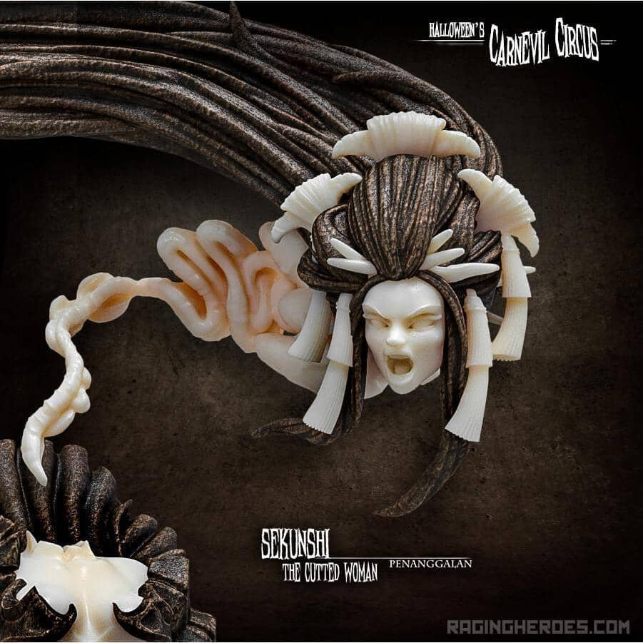 Sekunshi the Cutted Woman, Penanggalan (CC - F) - Raging Heroes