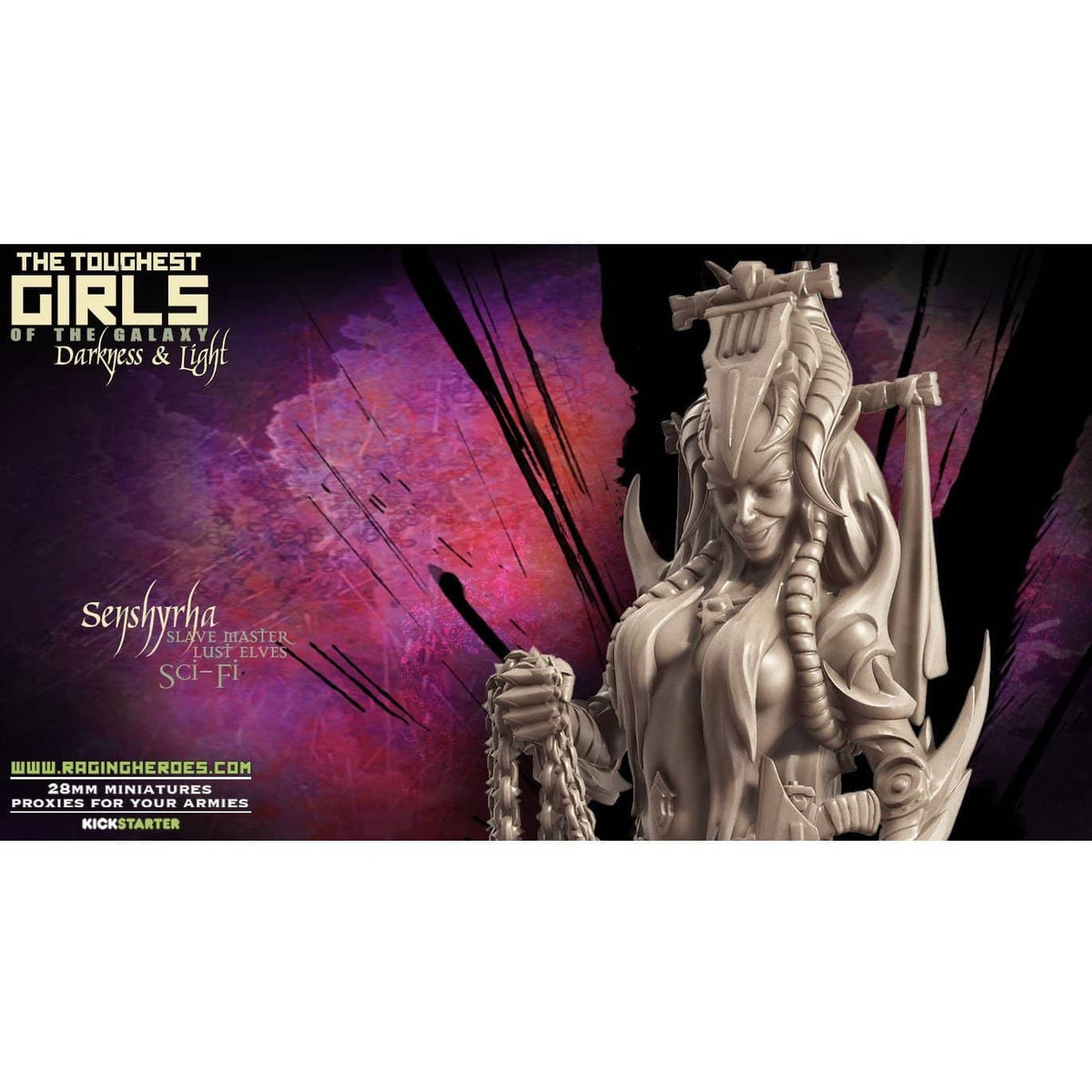 Senshyrha, Slave Master (LE - SF) - Raging Heroes