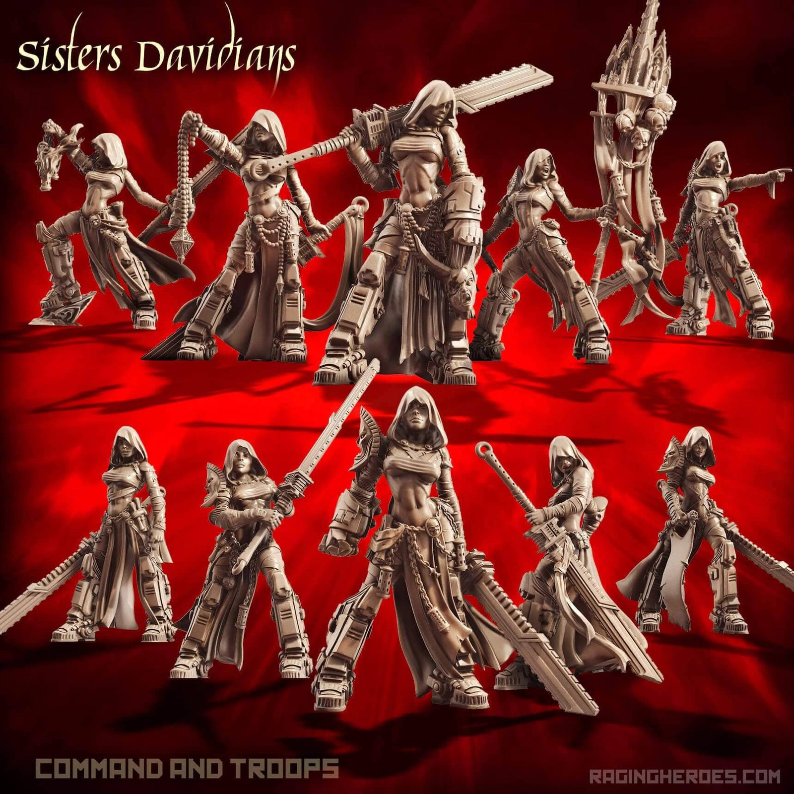 Davidian Pack - Command + Troop (SOEM - SF)