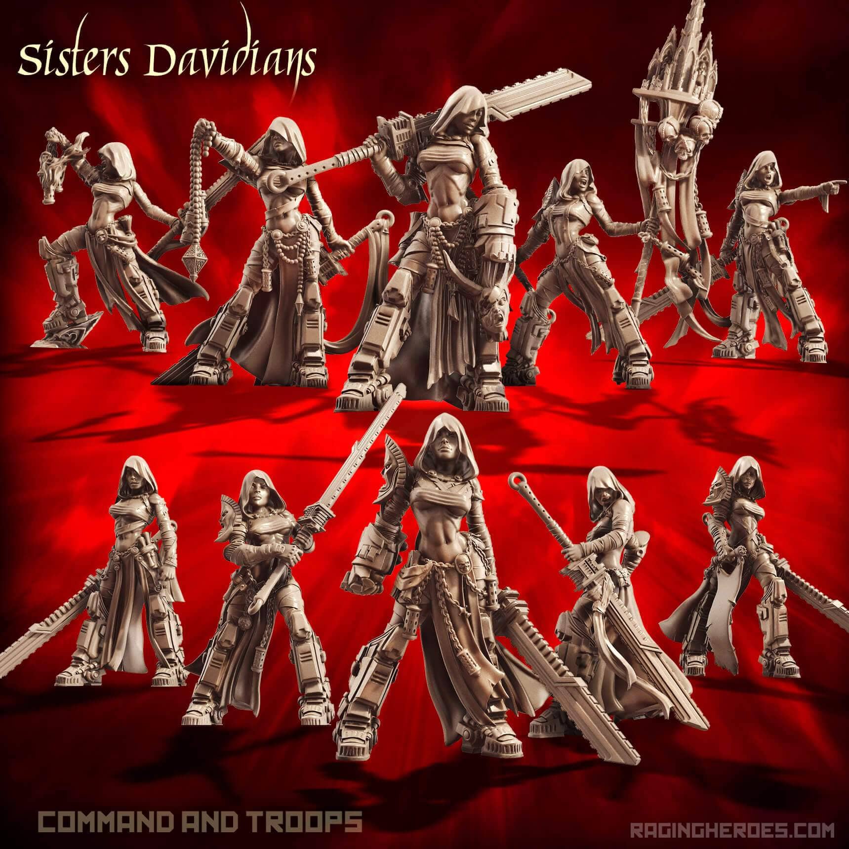 Davidians Pack - Command + Troop (Soem - SF)