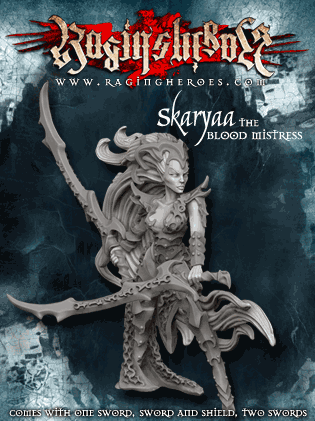 Skaryaa, the Blood Mistress - Raging Heroes