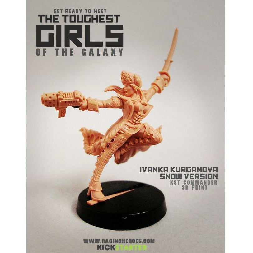 Ivanka Kurganova (Snow Version), Battalion Commander (KST) - Raging Heroes
