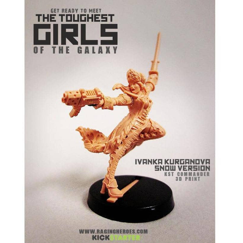 Ivanka Kurganova (Snow Version), Battalion Commander (KST) - Raging Heroes