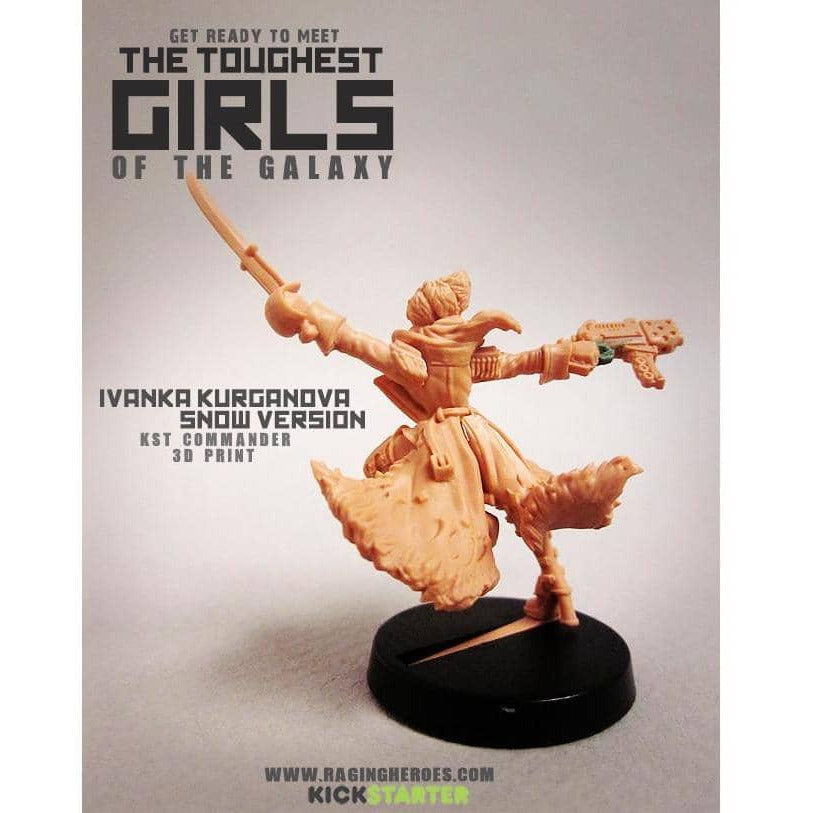 Ivanka Kurganova (Snow Version), Battalion Commander (KST) - Raging Heroes