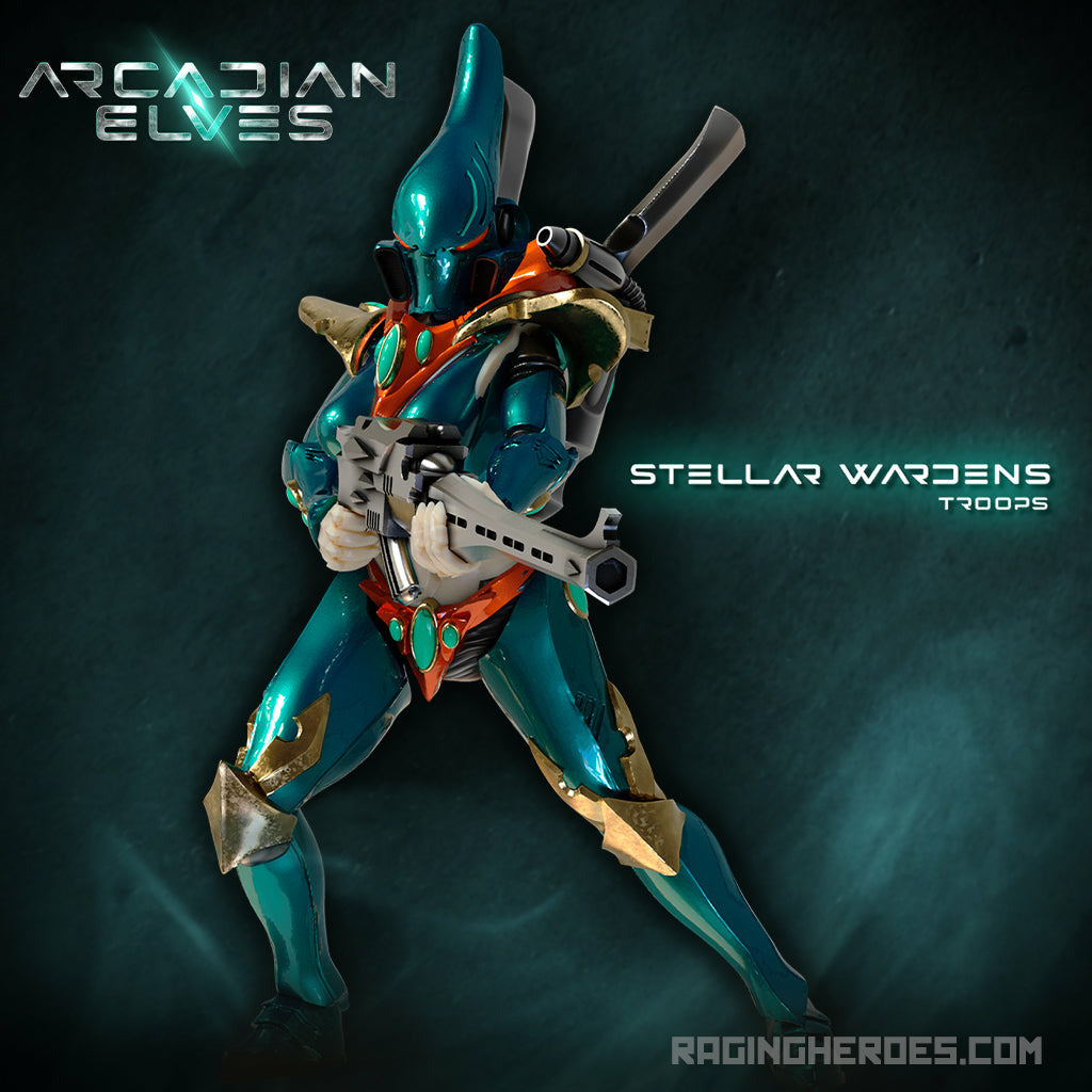 Stellar Wardens, Troops (AE - SF) - Raging Heroes