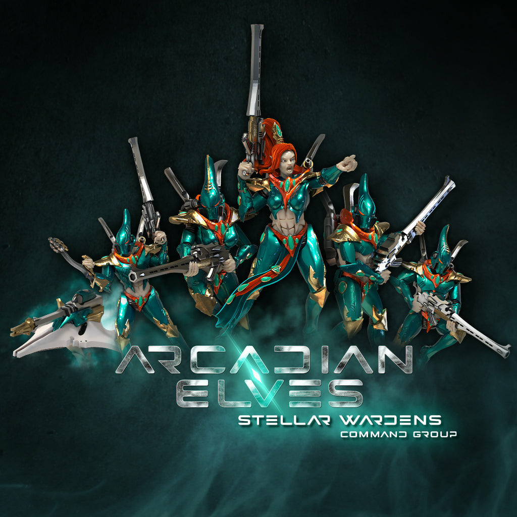 Stellar Wardens, Command Group (AE - SF) - Raging Heroes