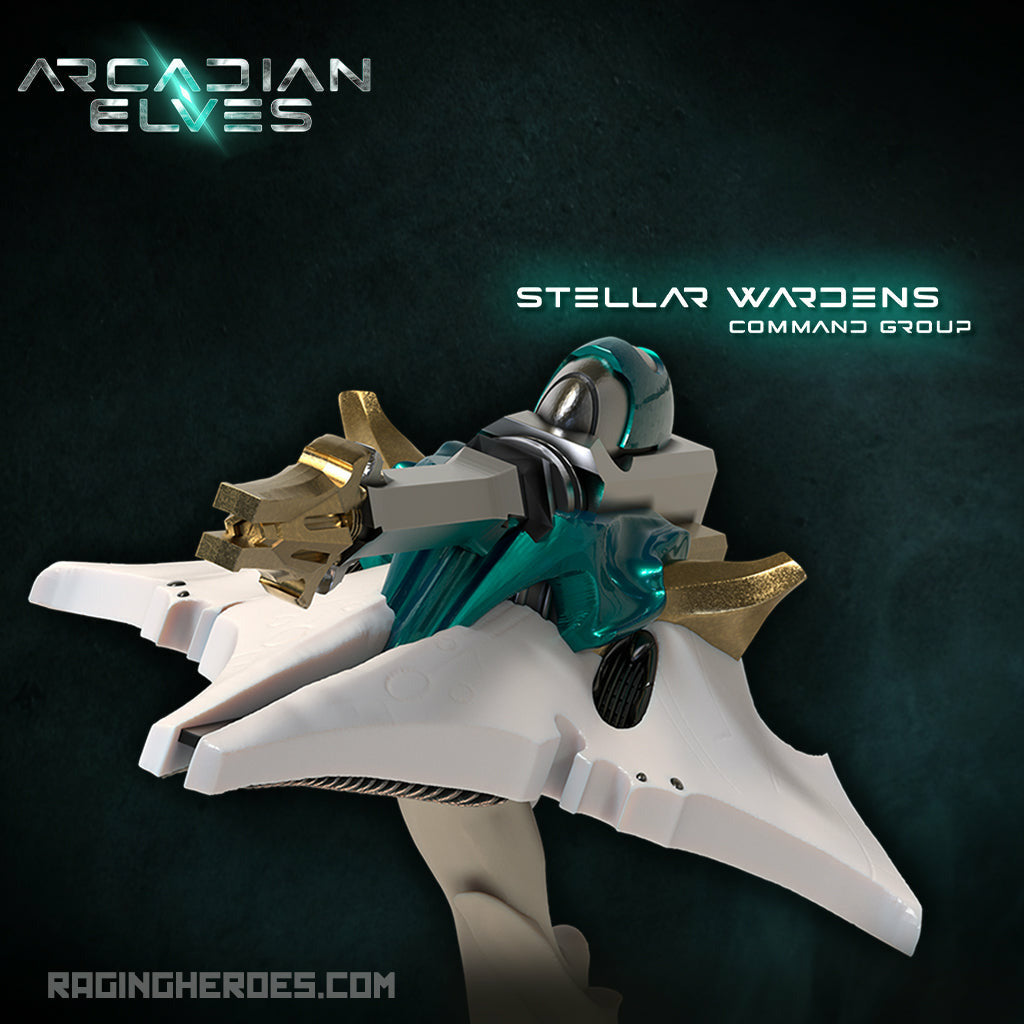Stellar Wardens, Command + Troops Pack (AE - SF) - Raging Heroes