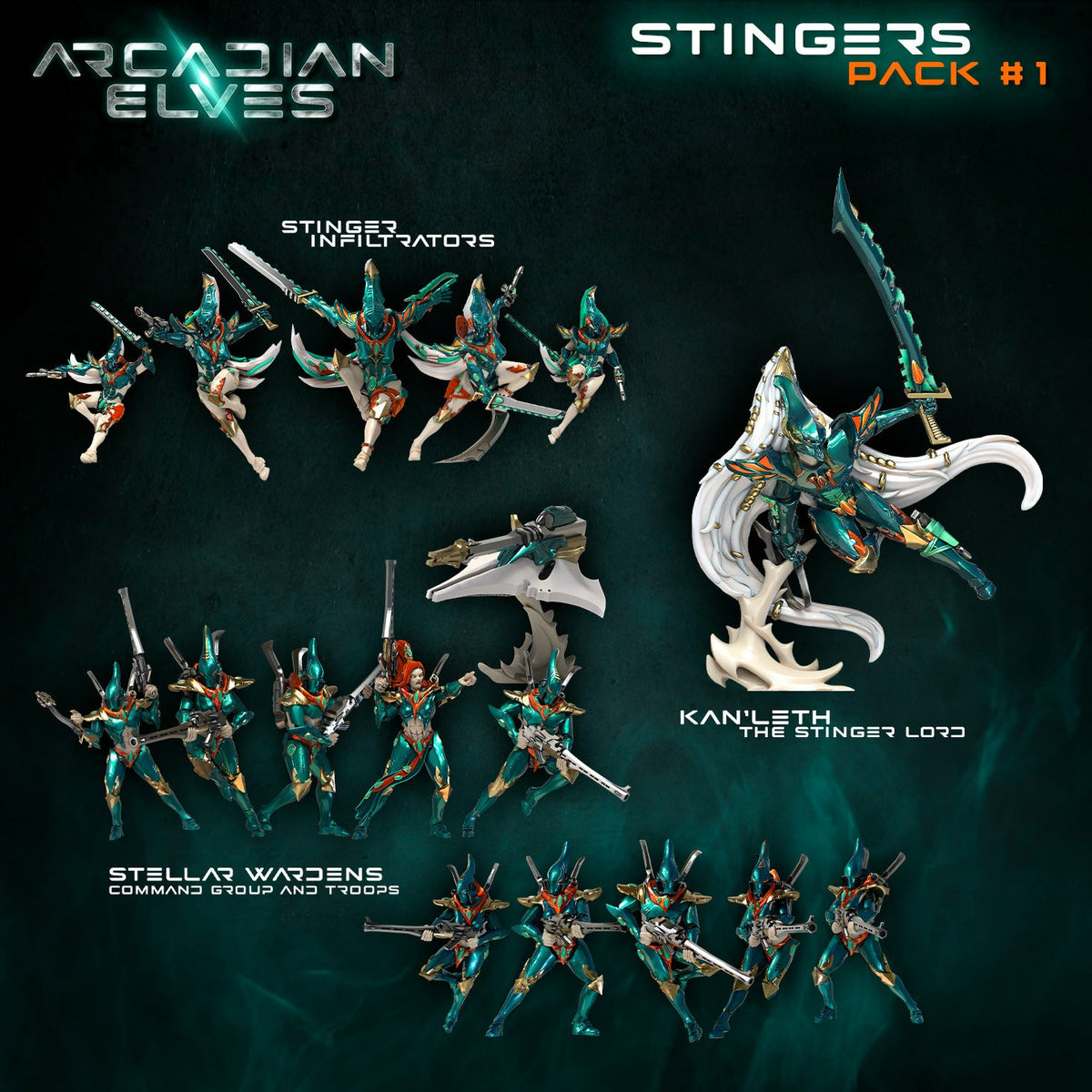 Stingers Packs (AE - SF) - Raging Heroes