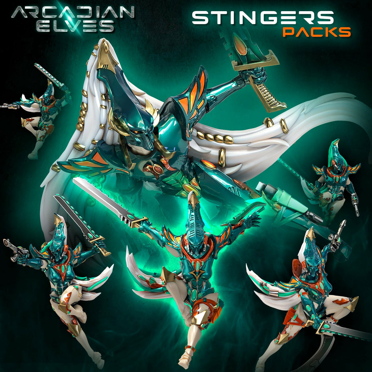 Hero Set Sf Stingers Packs (AE - SF) - Raging Heroes