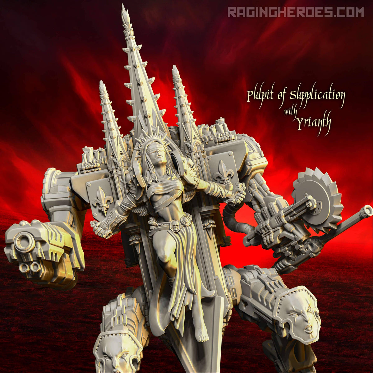 Yrianth on the Pulpit of Supplication (SoEM - SF) - Raging Heroes