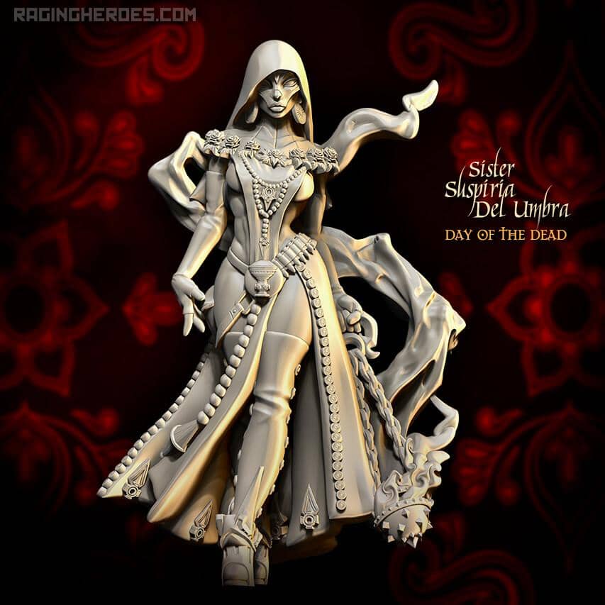 Daughters of the Crucible - Day of the Dead Edition - Command Group (SoEM - SF) - Raging Heroes
