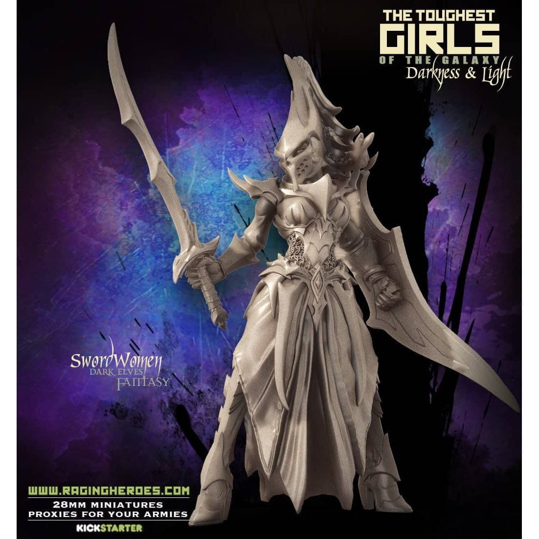 SwordWomen - Command Group (DE - F) - Raging Heroes