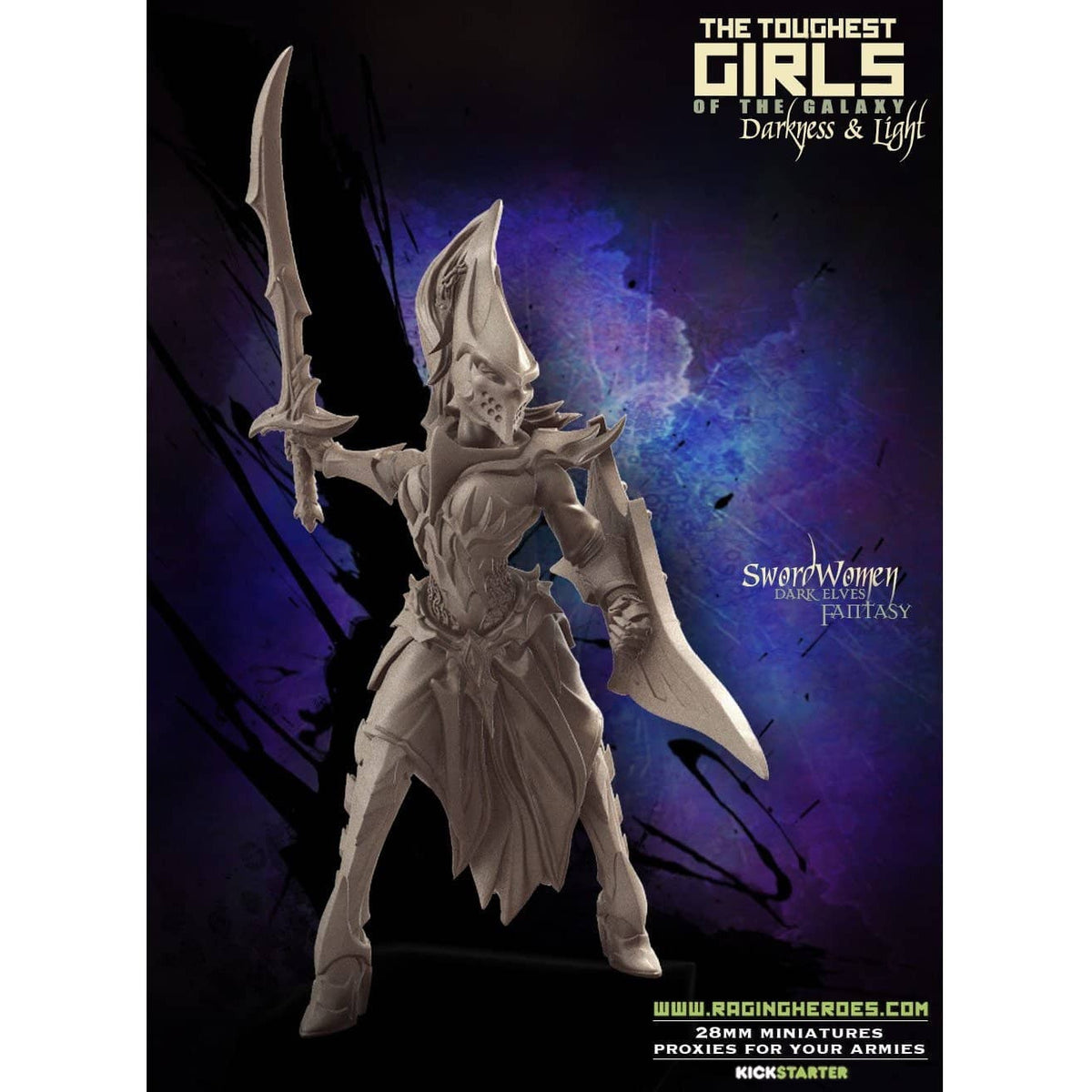 SwordWomen - Command Group (DE - F) - Raging Heroes