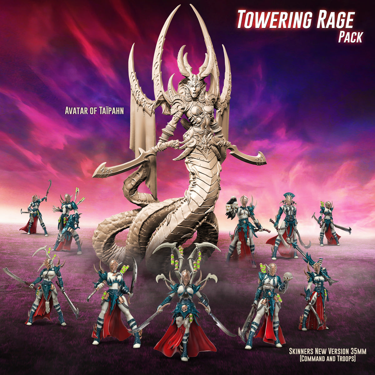 Towering Rage Pack - Raging Heroes