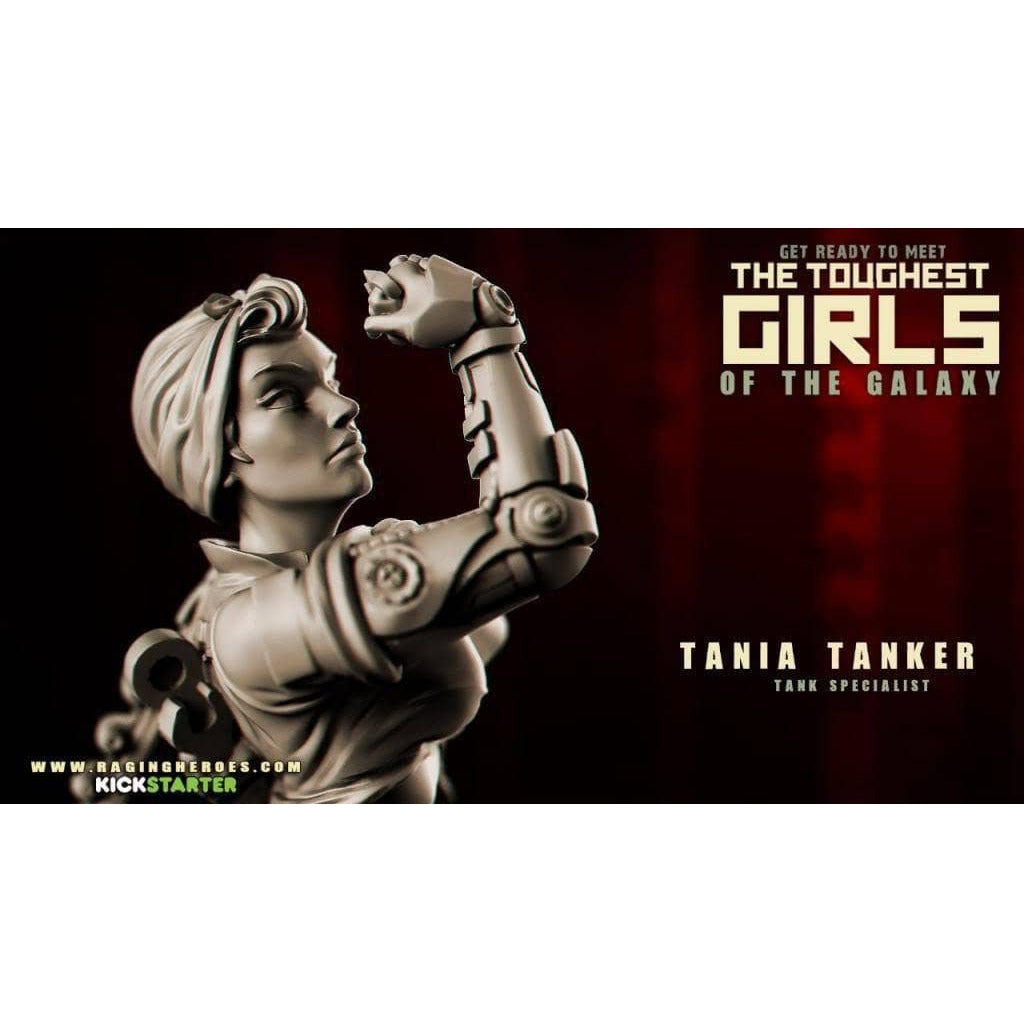Tania Tanker, Tank Specialist (JB) - Raging Heroes