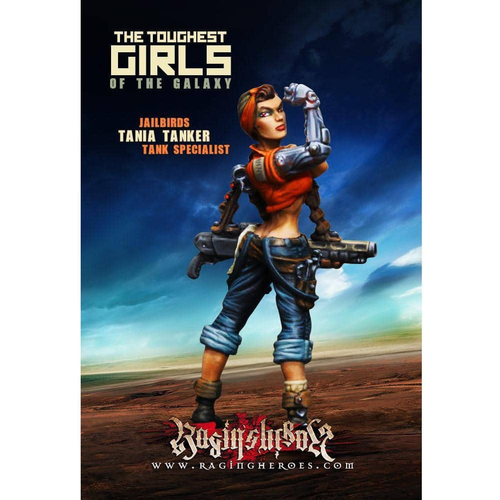 Tania Tanker, Tank Specialist (JB) - Raging Heroes