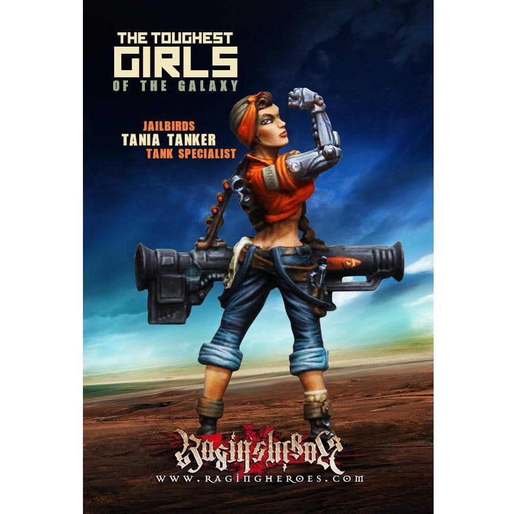 Tania Tanker, Tank Specialist (JB) - Raging Heroes